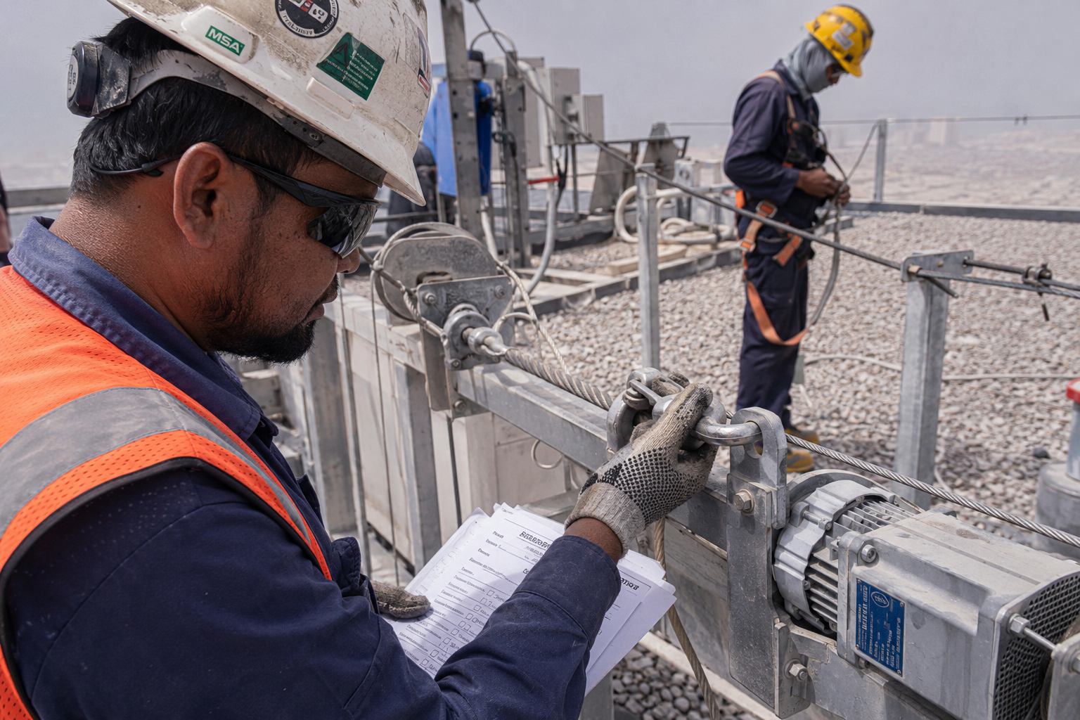 Cradle maintenance and safety certification UAE